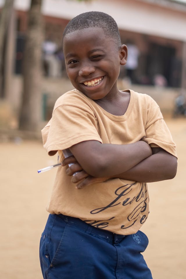 Child supported by Orphan Aid